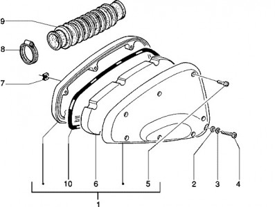 Φίλτρο (Οχήματα με ταμπουρόφρενο πίσω)